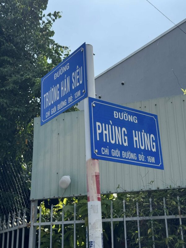 Mặt tiền Trương Hán Siêu , Phước Long